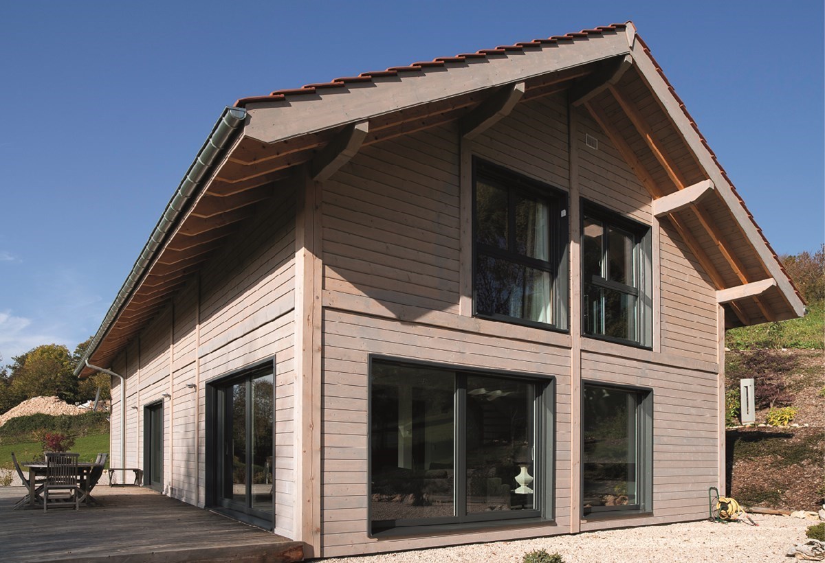 Soreba : Fenêtre bois/alu sur mesure en Alsace