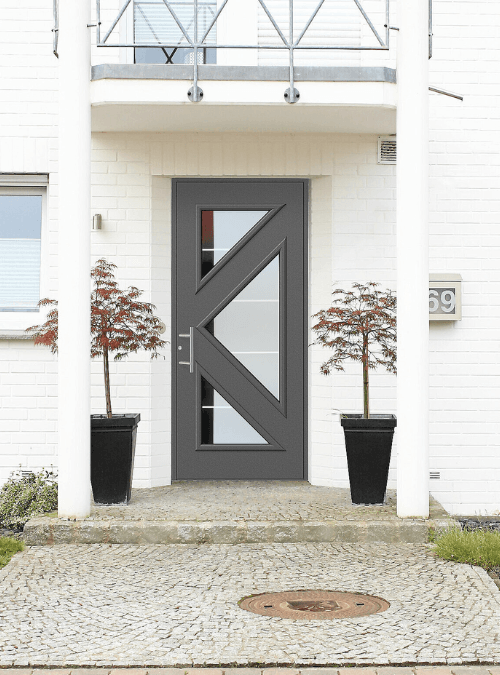 Une entrée lumineuse, sécurisée & design
