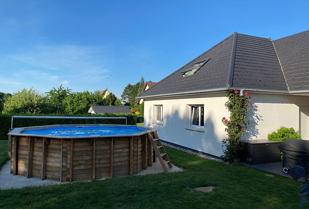 Création de Velux sur des combles en cours d’aménagement