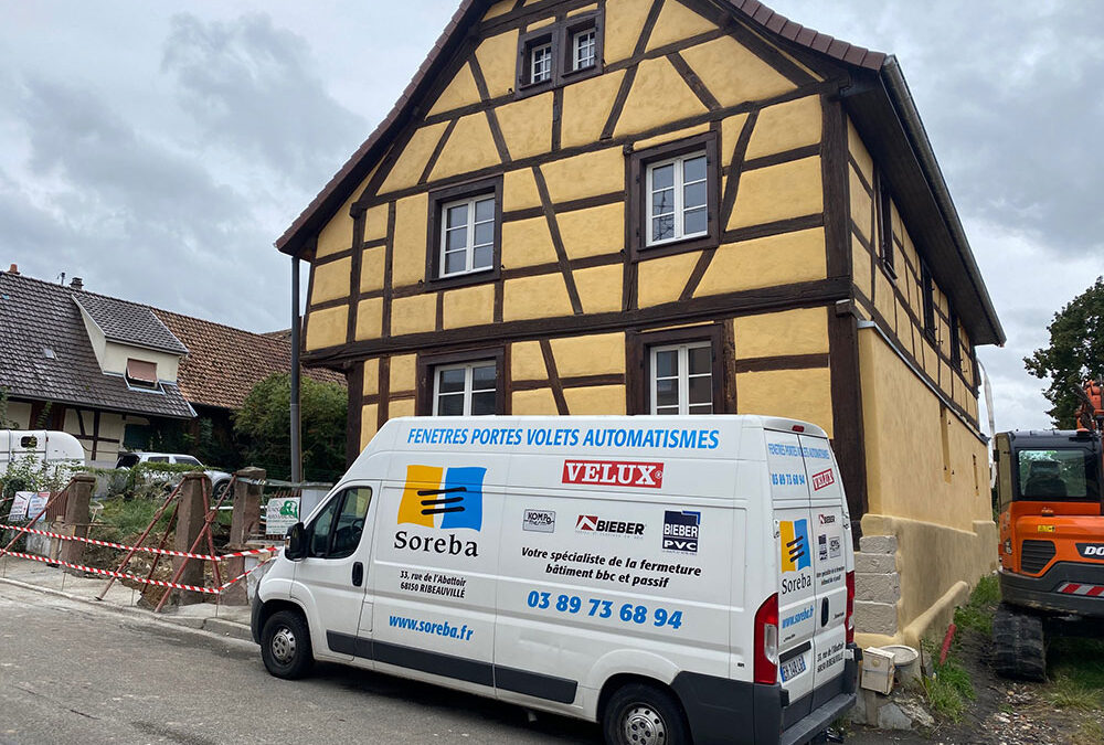 Rénovation de baies vitrées en aluminium XL